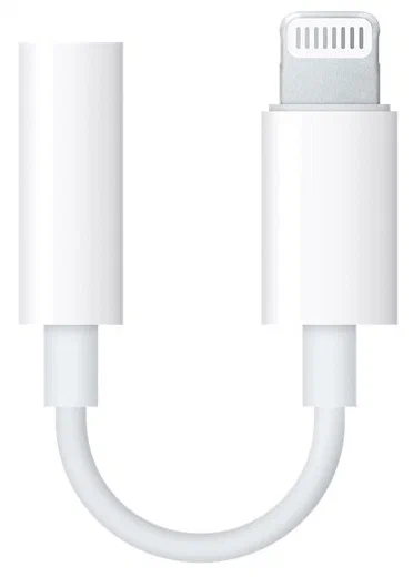 Переходник Apple Lightning to 3.5мм